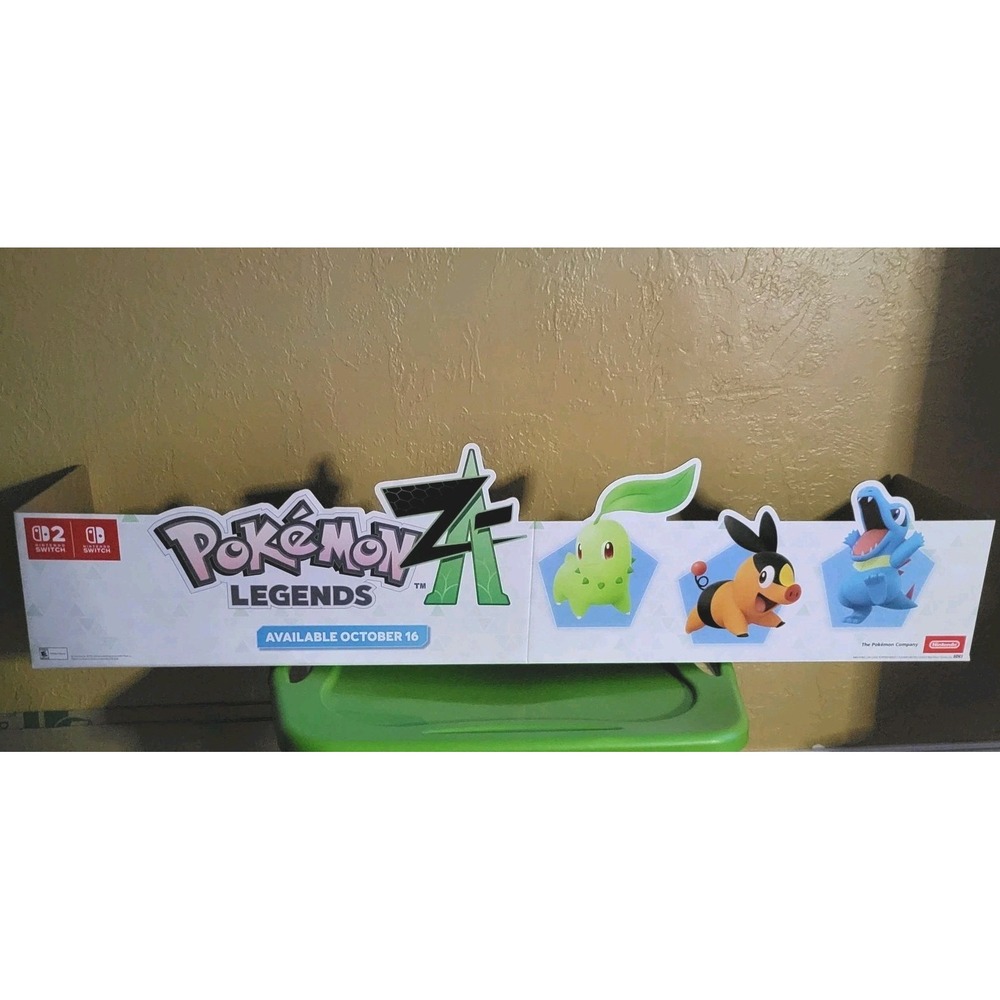 Nintendo Switch 2 Pokemon‎ Legends Z-A 48" 4ft Display 2025